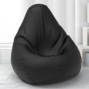 biggie bean bag with beans filled 4xl- official bailey amp bakers bean bags - for adults - max user height  55-6 ft-weight  70-99 kgsmodel black maroon