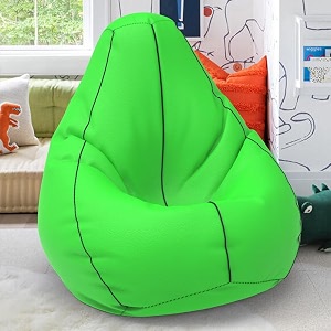comfybean bag with beans filled 4xl- official bailey amp bakers bean bags - for adults - max user height  55-6 ft-weight  70-99 kgsmodel parrot green indigo
