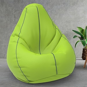 comfybean bag with beans filled 4xl- official bailey amp bakers bean bags - for adults - max user height  55-6 ft-weight  70-99 kgsmodel pea green blue