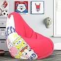 ComfyBean Bag with Beans Filled 4XL- Official: Sponge Bob Bean Bags - for Adults - Max User Height : 5.5-6 Ft.-Weight : 70-99 Kgs(Model: SBSP-Artwork 12 - Pink)