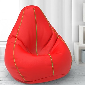 comfybean bag with beans filled 5xl- official bailey amp bakers bean bags - for adults - max user height  6-65 ft - weight  99-110 kgsmodel red parrot green