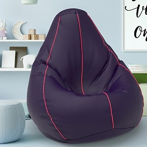 comfybean bag with beans filled 5xl- official bailey amp bakers bean bags - for adults - max user height  6-65 ft - weight  99-110 kgsmodel indigo pink