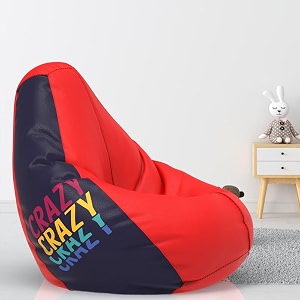 comfybean bag with beans filled 5xl- official jack amp mayers bean bags - for adults - max user height  6-65 ft - weight  99-110 kgsmodel crazy 