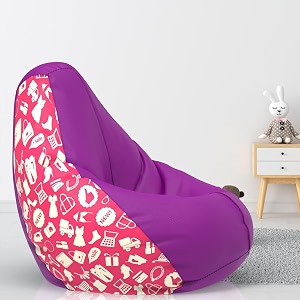 comfybean bag with beans filled 5xl- official jack amp mayers bean bags - for adults - max user height  6-65 ft - weight  99-110 kgsmodel accessories 