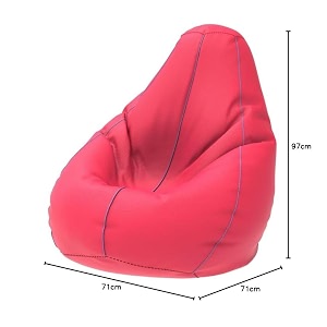 comfybean bag with beans filled xl- official bailey amp bakers bean bags - for kids - max user height  4 ft - weight  30 kgsmodel pink lavender