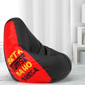 comfybean bag with beans filled xxl- official jack amp mayers bean bags - for teenagers - max user height  45-5 ft-weight  45-50 kgsmodel beta tumse na 