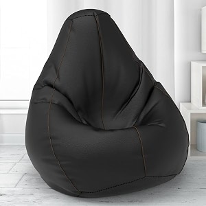 comfybean bag with beans filled xxl- official bailey amp bakers bean bags - for teenagers - max user height  45-5 ft-weight  45-50 kgsmodel black brown