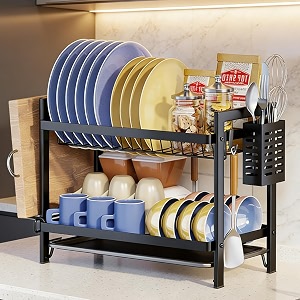 comfyhome utensils drying rack2-tier