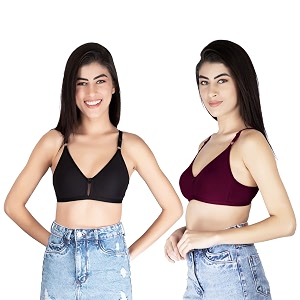 ComfyLegance Women Cotton Non Padded Non Wired