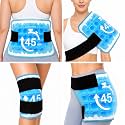 Comfytemp Gel Ice Packs for Injuries Reusable, 45 Min Long Lasting Ice Pack