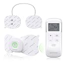 Comfytemp Wireless TENS Unit Muscle Stimulator, FSA HSA Eligible Rechargeable Tens Unit for Pain Relief with Remote Control, Portable Pulse Muscle Stimulator for Back Shoulder Sciatica, 15 Modes