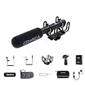 Comica CVM-VM30 Shotgun Microphone for Camera, Smartphone, and PC