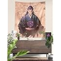 ComicSense.xyz Prison Realm Printed Anime Tapestry, Anime Theme Backdrop for Wall Hanging Home Decor Bedroom Living Room - 54 X 44 Inches