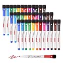 Comix Magnetic Dry Erase Markers, Whiteboard Markers, 36 Bulk 12 Colors