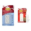 Command Plastic Clear Decorating &amp; Organizing Wall Hooks, Holds Strongly, Reusable, Adhesive Hooks F