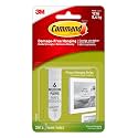 Command Medium Picture Hanging Strips, Damage Free Hanging Picture Hangers, No Tools Wall Hanging Strips for Living Spaces, 6 White Adhesive Strip Pairs