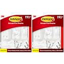 Command Variety Pack, Including 10 Pairs of Picture Hanging Strips, 6 Wire Hooks and 8 Utility Hooks for Hanging Christmas Decorations, Damage Free Hanging Up to 19 Items Strips, 1 Kit