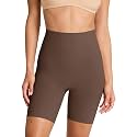 commando Classic Control Short | Light Compression Shapewear | Raw-Cut Edges | Seamless Invisible Finish | Luxe Microfiber