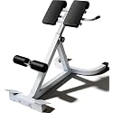 ComMax Roman Chair Back Hyperextension Bench Adjustable Back Exercise Machine Home Gym Workout Equipment for Abs and Glute