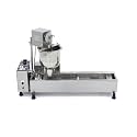 Commercial Automatic Donut Maker Machine - Single Row with 3 Ring Mold Sizes, Fully Automatic, Corrosion Resistant, Ideal for Bakery & Food Carts.