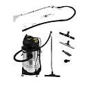 Commercial Carpet Cleaning Machine, 21.13Gal 2110W 3 in 1 Extractor Vacuum Wet Dry Upholstery Professional Carpet Cleaner Machine w/4 Suction Tools and 26.25ft Power Cord (80L)