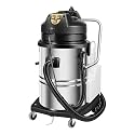 Commercial Carpet Cleaning Machine 2110W 3 in 1 Stainless Steel Wet Dry Upholstery Extractor for Vacuuming & Absorbing Water on Carpets Sofas Curtains