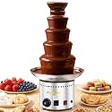 Commercial Chocolate Fountain 5 Tiers 13.2 Lbs Stainless Steel