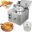 Commercial Electric Pressure Fryer, High Power 3000W for Deep Frying, Ideal for Restaurant and Kitchen Use