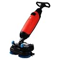 Commercial Floor Scrubber Machine, Floor Polisher, Auto Disk Scrubber, with 17" Cleaning Width, Self-Propelled, for Various Floor Types Red