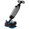 Commercial Floor Scrubber Machine, Floor Polisher, Auto Disk Scrubber, with 17" Cleaning Width, Self-Propelled, for Various Floor Types Grey