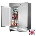 54"W Commercial Freezer 2 Door Stainle13ea