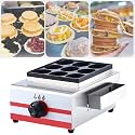 Commercial Gas Egg Burger Machine,Griddle Egg Burger Machine,9/18/34kong, Rapid Heating, Temperature Controllable,For Home Cafes Bakery 9