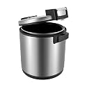 Commercial-Grade Electric Rice Warmer with Cover and Rice Spoon, 6 Gal Portable Food & Rice Warmer Fit For Restaurant Party Family, 110W (Warm Function only, not a Cooker) (silver)