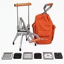 POP Commercial Grade French Fry Cutter, Sweet Potato & Yam Capable, Removable Legs and Case for Compact Storage, 3 Blade Sizes (1/4"- 3/8"- 6-Wedge), Potato, Fruit and Vegetable Slicer & Dicer