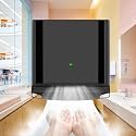 Commercial Hand Dryer, High Speed Fast Hand Dryer - Wall Mounted, 80m/s Wind Speed, Touch-Free for Shopping Center & Club, Durable ABS Housing Black