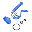 Commercial Kitchen Sink Sprayer: Dish Sprayer Nozzle with Ergonomic Handle Commercial Sink Faucet Parts for Kitchen - High Pressure Dish Spray Valve Head for Restaurant(Blue)