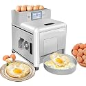Commercial Omelette Maker, Non-Stick Automatic Fried Egg, 4.3" Intelligent Touch Screen, 3 Levels Of Doneness, Pan, 120 Pieces/h Speed Small Tabletop Cooker