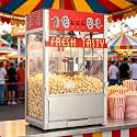 36oz Countertop Commercial Popcorn Machine, Red Theater Style