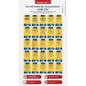 commercial39s aibe xxi bar examination study set 25 bare acts 2026 edition 4380 pages useful for all india bar exam commercial39s bare acts 2026 edition