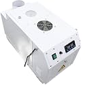 Commercial Ultrasonic Humidifier 2KG/H Industrial Cool Mist Humidifier Air Cooler Sprayer With Drinking Bucket Hole for Large Room Agriculture Greenhouse Flowers Vegetables 110V