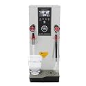 Commercial Water Boiler 3.2Gal 3000W, 304 Stainless Steel - Fast Heating with Digital Timer & LCD, for Coffee Shop, Milk Tea, Restaurant, Bar, 110V (White)