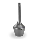 Commercial Zone Classico Smoker Receptacle, Metal, Pewter