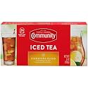 Community Coffee Signature Iced Tea, 24 Family Size Tea Bags, 24 Count Box (Pack of 1)