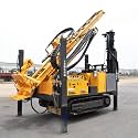 Compact Crawler Water Well Drilling Rig with Air Drilling Function for Industrial Drilling Sites, Farmland Irrigation, and Geological Research