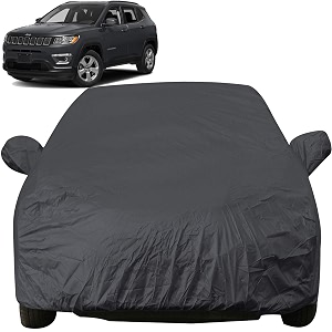 Compass Dustproof Car Cover with Mirror Pockets