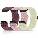 Compatible with 16mm 18mm 19mm 20mm 22mm 24mm Watch Bands Quick Release Replacement Wristband,Adjustable Stretchy Nylon Solo Loop Straps Fabric Braided Sport Elastic Bands for Men Women