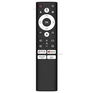 compatible with acer tv remote original model suitable for i series and h series smart android 2k 4k 32 40 43 50 55 65 75 led uhd fhd television non voice control compatible for acer tv remote