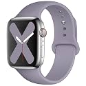Saucyi Compatible with Apple Watch Band 41mm 40mm 38mm 49mm 45mm 44mm 42mm,Soft Silicone Sport Band Replacement Strap with Classic Clasp for iWatch Series 8 7 6 5 4 3 2 1 SE