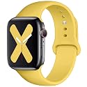 Saucyi Compatible with Apple Watch Band 41mm 40mm 38mm 49mm 45mm 44mm 42mm,Soft Silicone Sport Band Replacement Strap with Classic Clasp for iWatch Series 8 7 6 5 4 3 2 1 SE