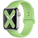 Saucyi Compatible with Apple Watch Band 41mm 40mm 38mm 49mm 45mm 44mm 42mm,Soft Silicone Sport Band Replacement Strap with Classic Clasp for iWatch Series 8 7 6 5 4 3 2 1 SE